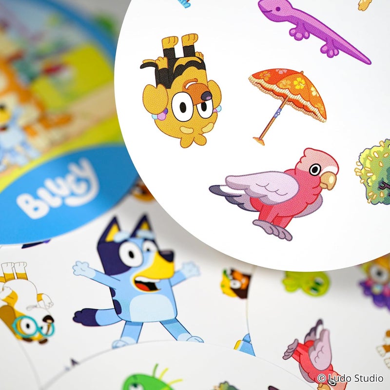 Asmodee Spot It! Bluey Card Game - Fast-Paced Matching Game Featuring Bluey & Friends, Fun for Family, Kids & Adults, Ages 4+, 2-8 Players, 15 Minute Playtime - Image 5